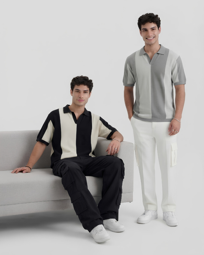 Premium Panel Polo Shirt Pack of 2