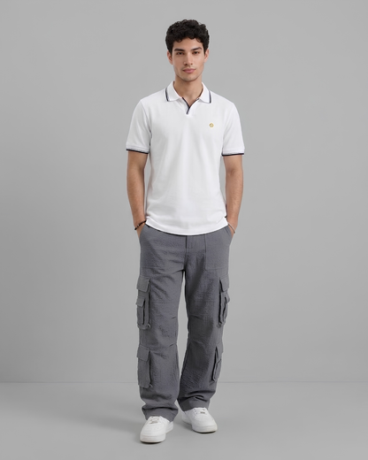 Classic White Tipped Polo