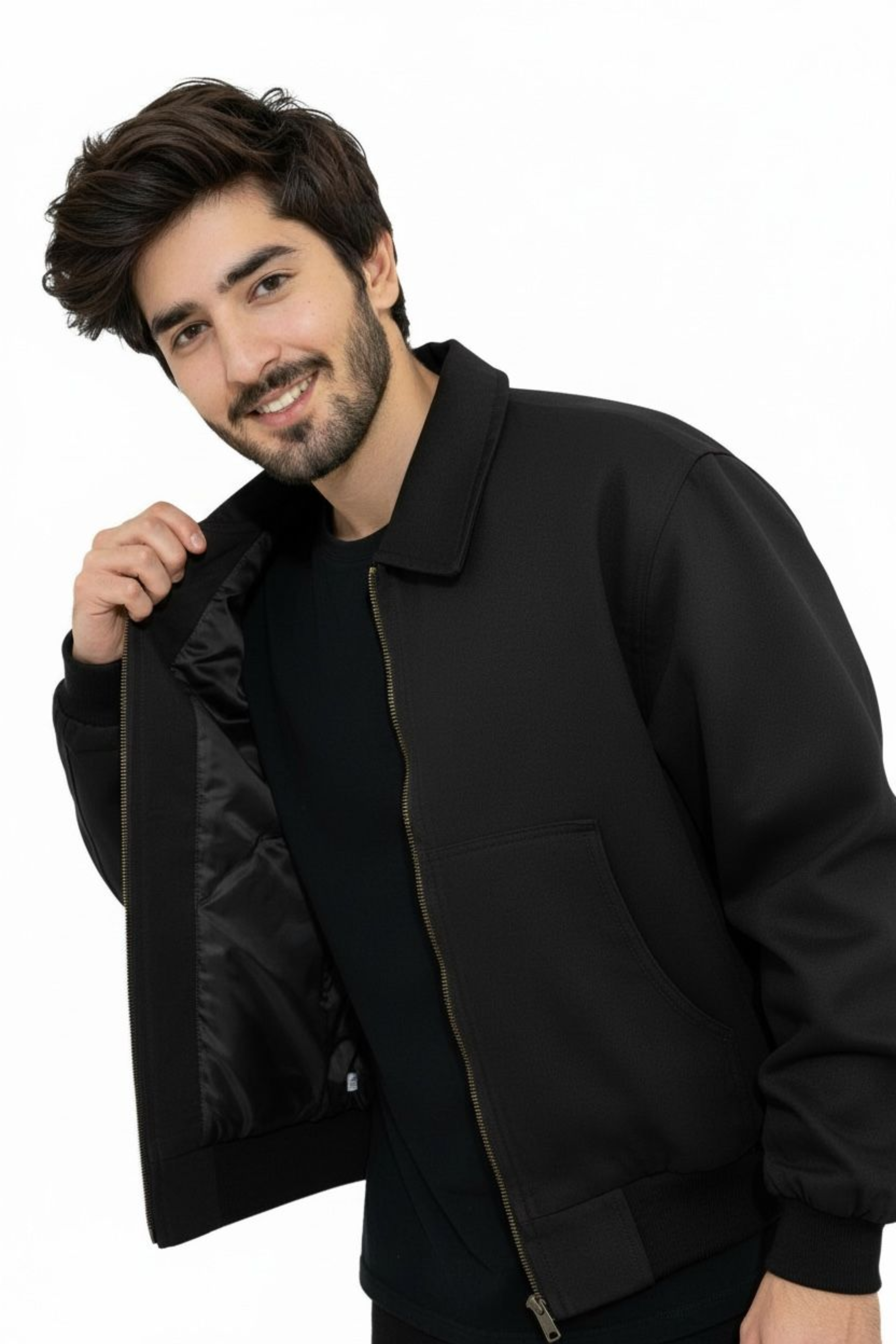 Washed WindBreaker Denim Jacket