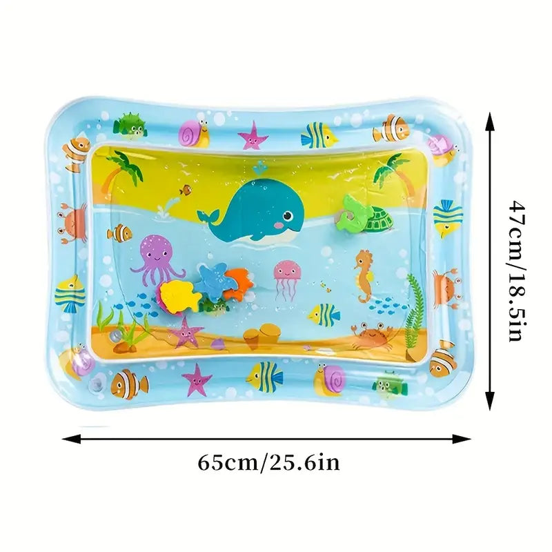 Premium Baby Inflatable Water Tummy Time Mat
